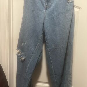 Jenee Naylor Classic Blue Distressed Women's Jeans